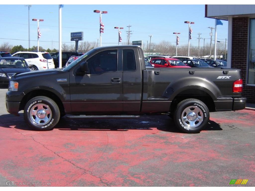 2006 F150 XLT Regular Cab - Dark Stone Metallic / Medium/Dark Flint photo #2