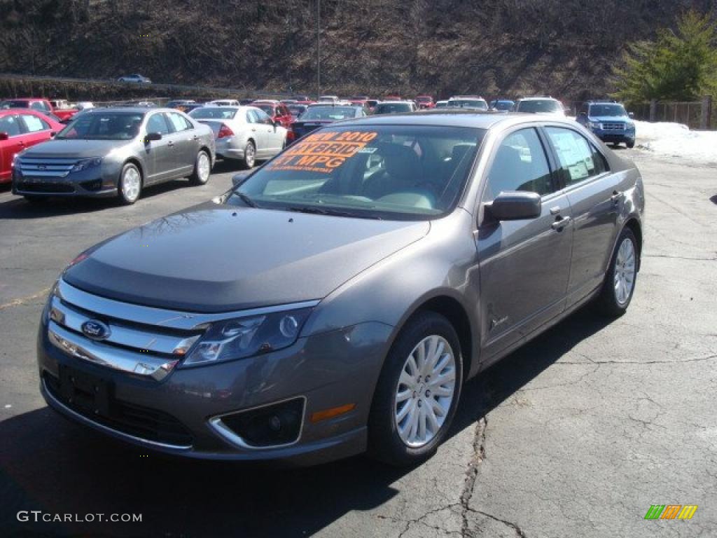 2010 Fusion Hybrid - Sterling Grey Metallic / Medium Light Stone photo #10