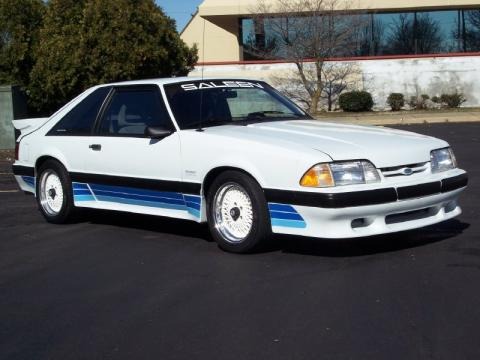 1988 Ford Mustang Saleen Hatchback Data, Info and Specs