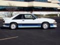 1988 Oxford White Ford Mustang Saleen Hatchback  photo #4