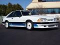 1988 Oxford White Ford Mustang Saleen Hatchback  photo #7