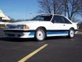 1988 Oxford White Ford Mustang Saleen Hatchback  photo #21