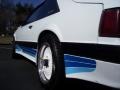 1988 Oxford White Ford Mustang Saleen Hatchback  photo #24