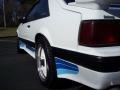 1988 Oxford White Ford Mustang Saleen Hatchback  photo #25