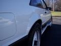 1988 Oxford White Ford Mustang Saleen Hatchback  photo #28