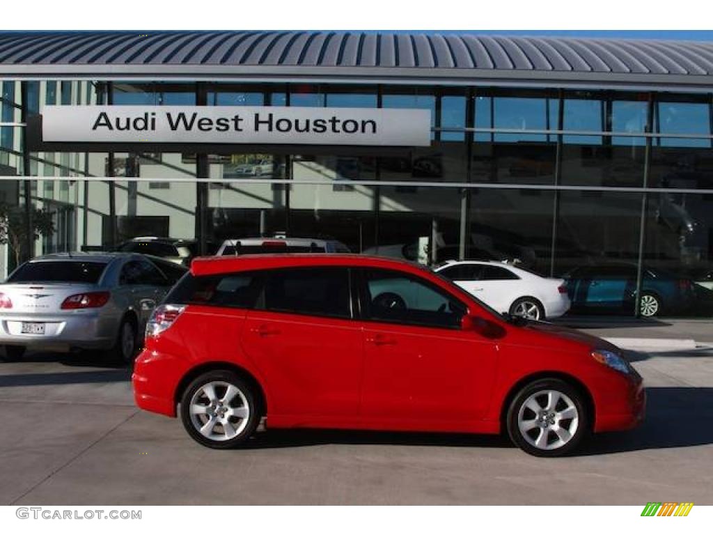 2006 Matrix XRS - Radiant Red / Dark Gray photo #1