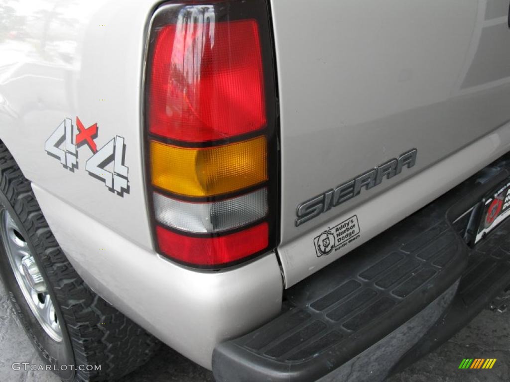 2006 Sierra 1500 SL Regular Cab 4x4 - Silver Birch Metallic / Dark Pewter photo #8