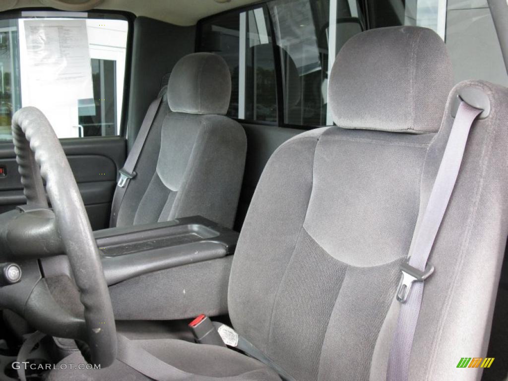 2006 Sierra 1500 SL Regular Cab 4x4 - Silver Birch Metallic / Dark Pewter photo #13