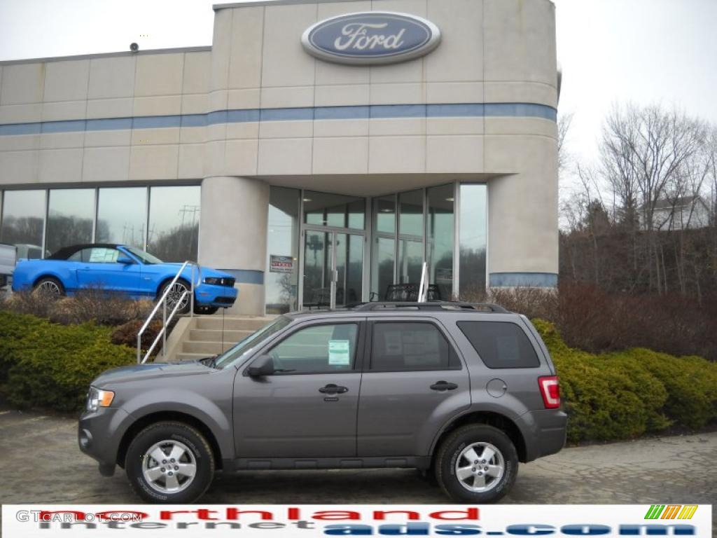 2010 Escape XLT V6 4WD - Sterling Grey Metallic / Stone photo #1