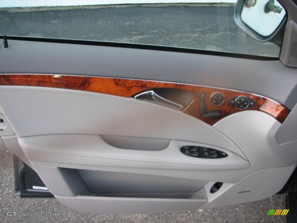 2008 E 350 4Matic Sedan - Flint Grey Metallic / Cashmere photo #7
