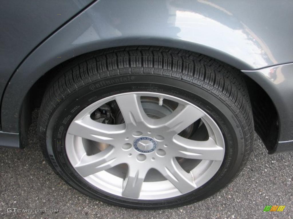 2008 E 350 4Matic Sedan - Flint Grey Metallic / Cashmere photo #9