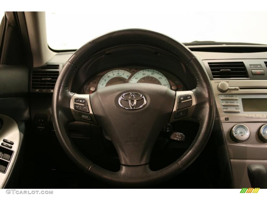2008 Camry SE - Super White / Dark Charcoal photo #11
