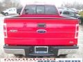 2010 Vermillion Red Ford F150 XLT SuperCab 4x4  photo #7