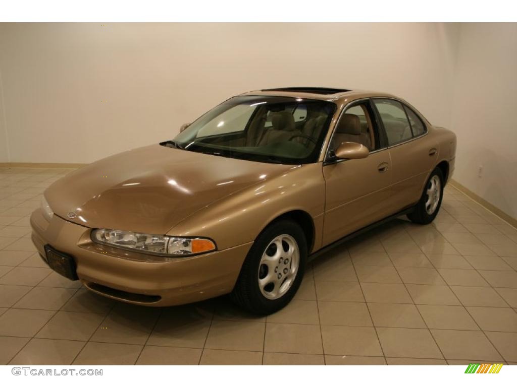 1998 Intrigue GL - Gold Metallic / Beige photo #3