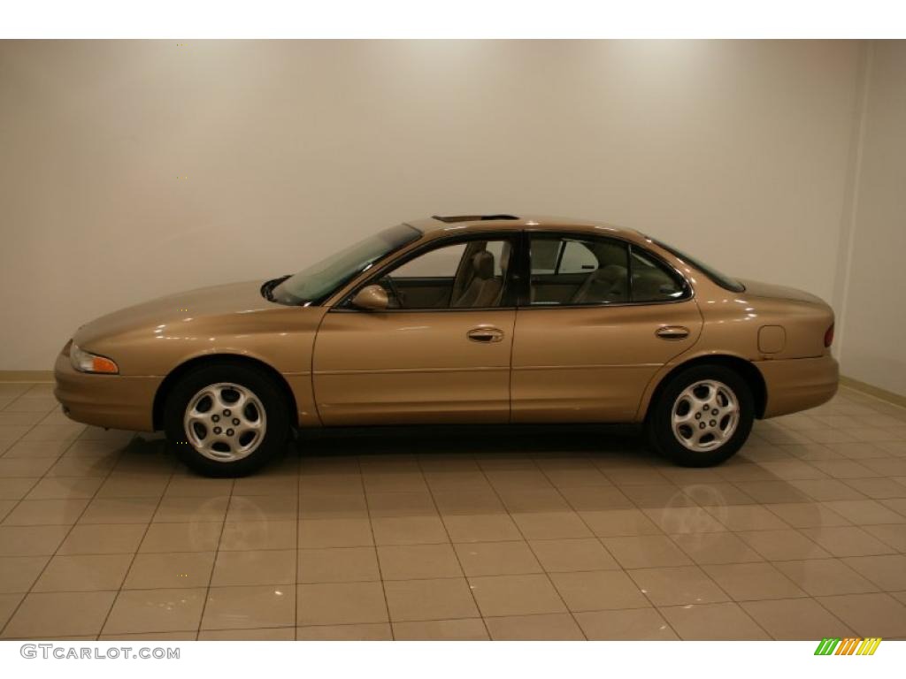 1998 Intrigue GL - Gold Metallic / Beige photo #4