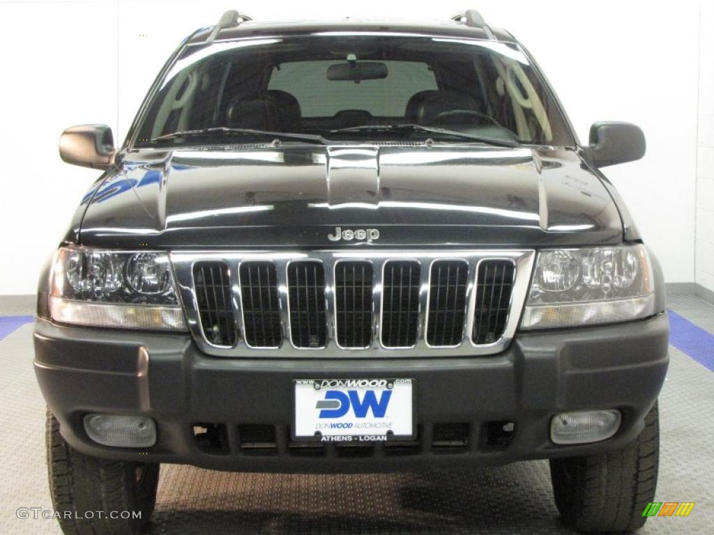 2003 Grand Cherokee Laredo 4x4 - Brilliant Black / Dark Slate Gray photo #7