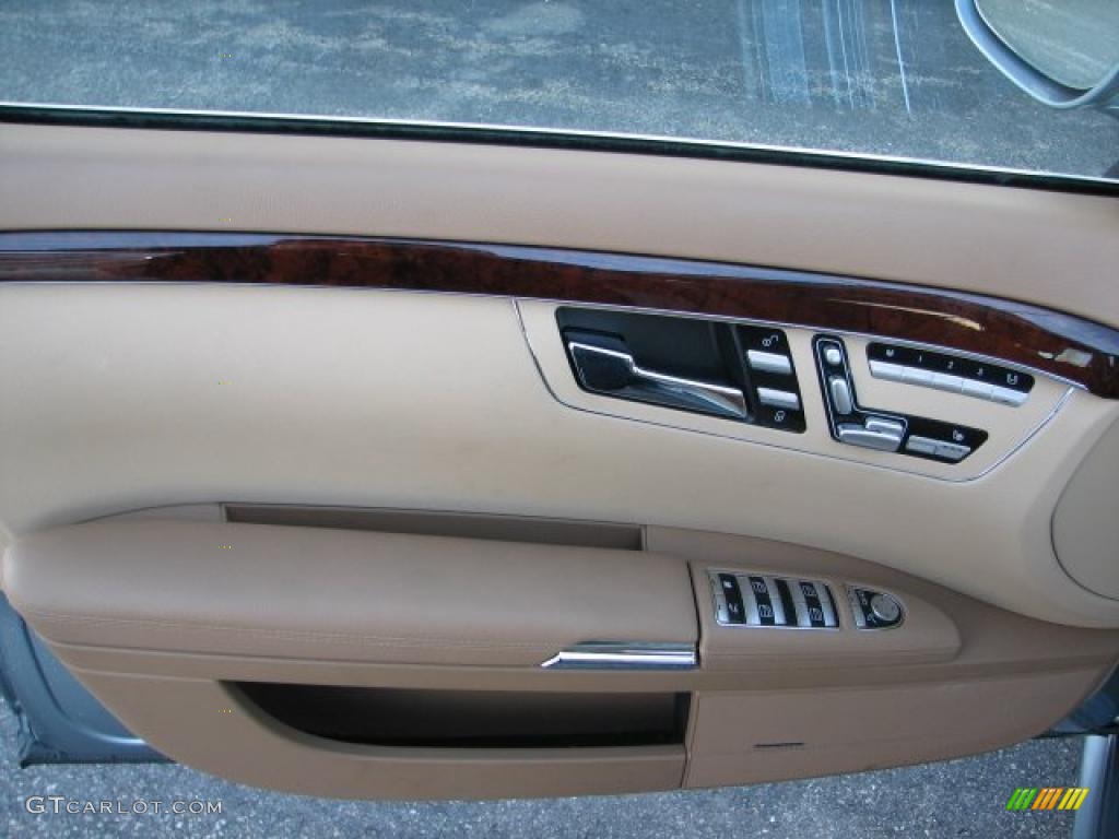 2008 S 550 4Matic Sedan - Andorite Gray Metallic / Cashmere/Savanna photo #7