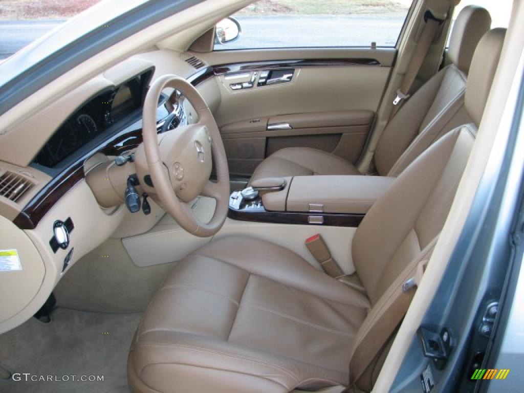 2008 S 550 4Matic Sedan - Andorite Gray Metallic / Cashmere/Savanna photo #8