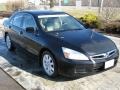 2007 Nighthawk Black Pearl Honda Accord SE V6 Sedan  photo #1