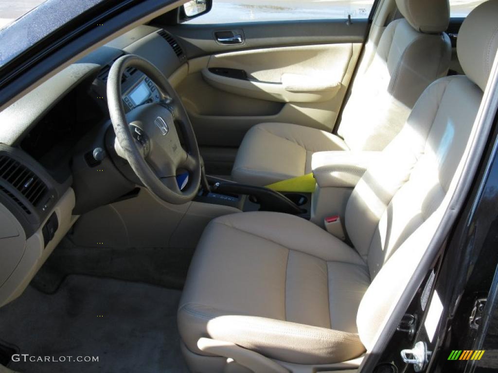 2007 Accord SE V6 Sedan - Nighthawk Black Pearl / Ivory photo #13