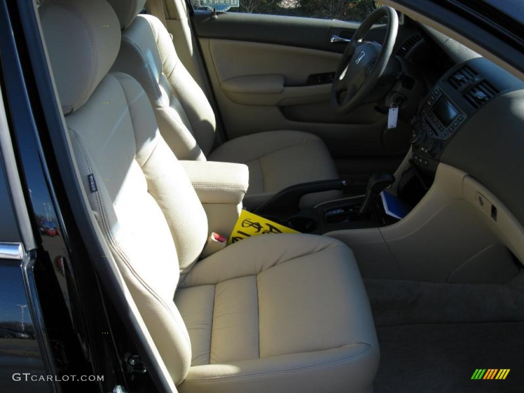 2007 Accord SE V6 Sedan - Nighthawk Black Pearl / Ivory photo #23