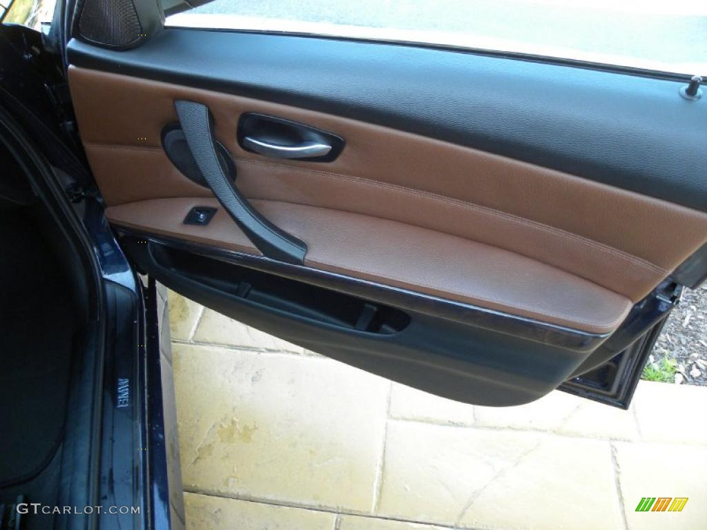 2007 3 Series 335i Sedan - Monaco Blue Metallic / Terra/Black Dakota Leather photo #10