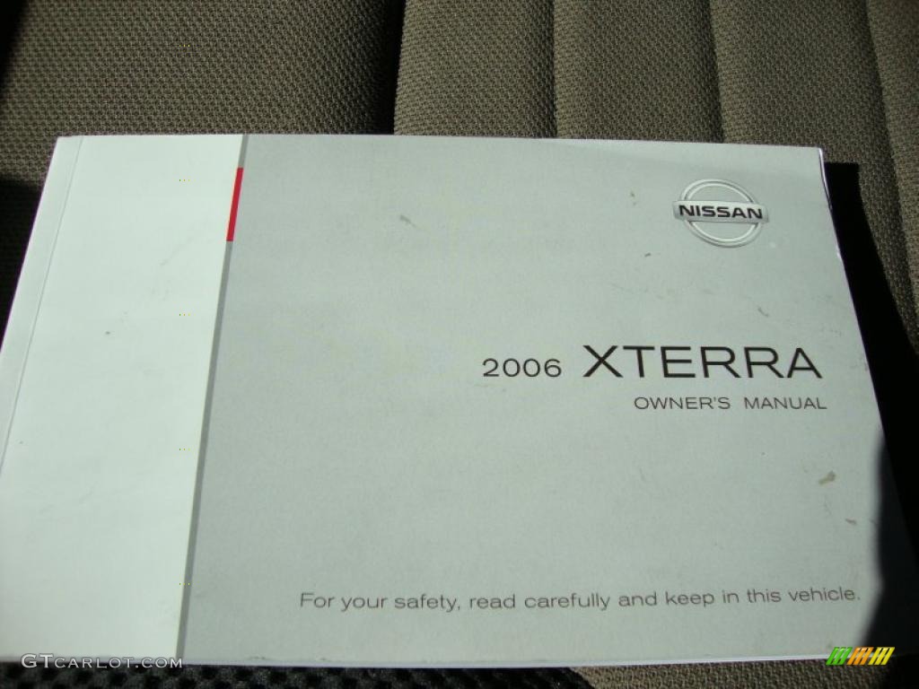 2006 Xterra S 4x4 - Granite Metallic / Desert/Graphite photo #42