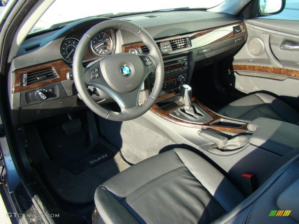 2010 3 Series 335i xDrive Coupe - Space Gray Metallic / Black photo #10