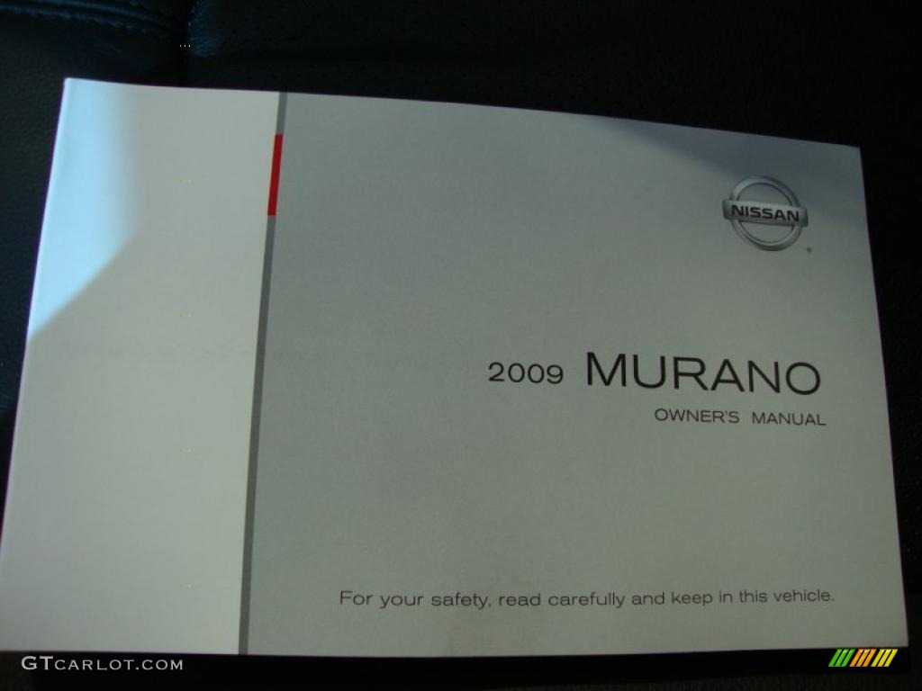2009 Murano SL AWD - Brilliant Silver Metallic / Black photo #44
