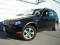 2007 Black Sapphire Metallic BMW X3 3.0si  photo #1