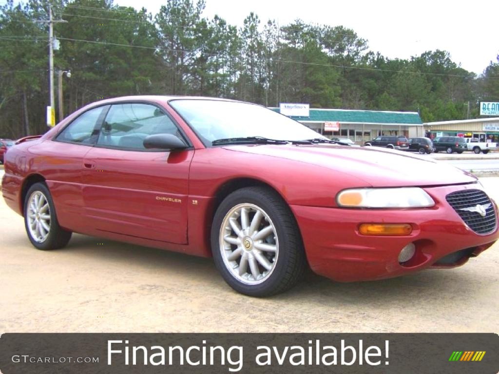 1998 Sebring LXi Coupe - Paprika Red Pearl / Black/Gray photo #1