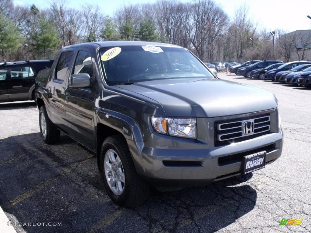 2007 Ridgeline RTL - Nimbus Grey Metallic / Gray photo #1