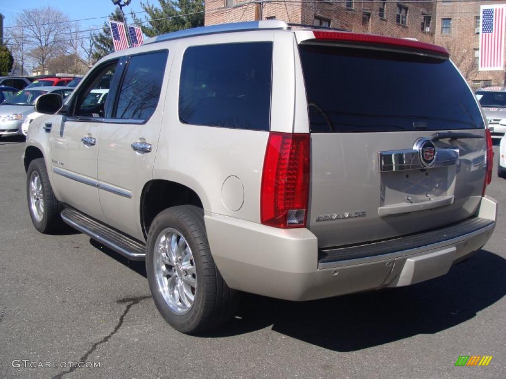 2007 Escalade AWD - Gold Mist / Ebony/Ebony photo #7