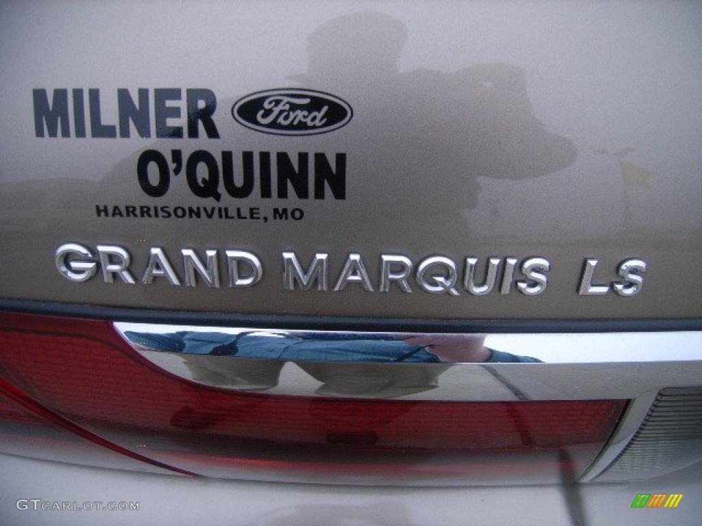 2004 Grand Marquis LS - Arizona Beige Metallic / Medium Parchment photo #10