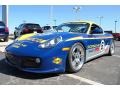 2009 Blue/Yellow/Red/Grey Porsche Cayman S Interseries  photo #2