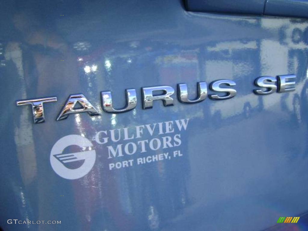2007 Taurus SE - Windveil Blue Metallic / Medium/Dark Pebble photo #9