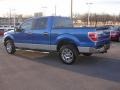 2009 Blue Flame Metallic Ford F150 XLT SuperCrew  photo #3