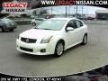 2010 Aspen White Nissan Sentra 2.0 SR  photo #1