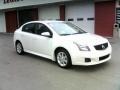 2010 Aspen White Nissan Sentra 2.0 SR  photo #3