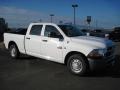 2010 Bright White Dodge Ram 2500 ST Crew Cab  photo #1