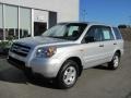 2007 Billet Silver Metallic Honda Pilot LX 4WD  photo #2