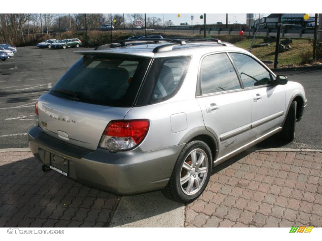 2005 Impreza Outback Sport Wagon - Platinum Silver Metallic / Gray Tricot photo #5