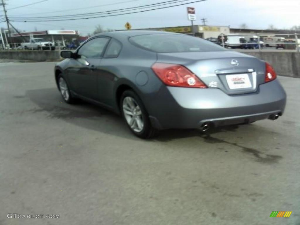 2010 Altima 2.5 S Coupe - Ocean Gray / Charcoal photo #7