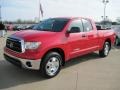 2010 Radiant Red Toyota Tundra SR5 Double Cab  photo #2