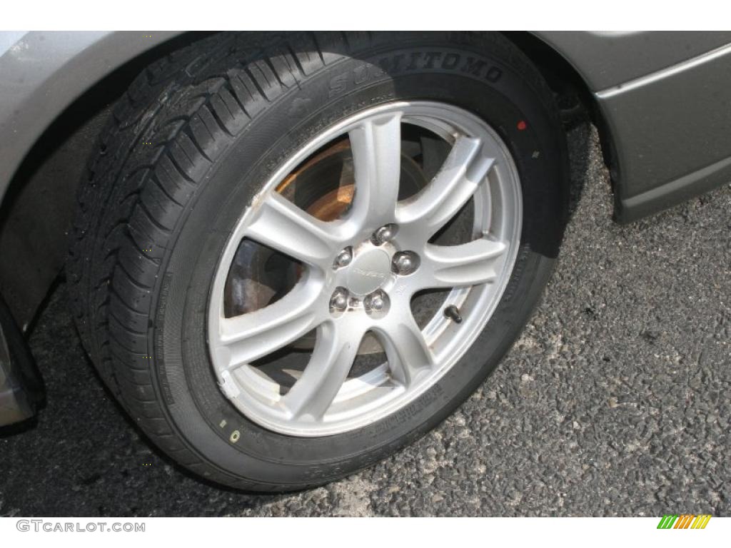 2005 Impreza Outback Sport Wagon - Platinum Silver Metallic / Gray Tricot photo #18