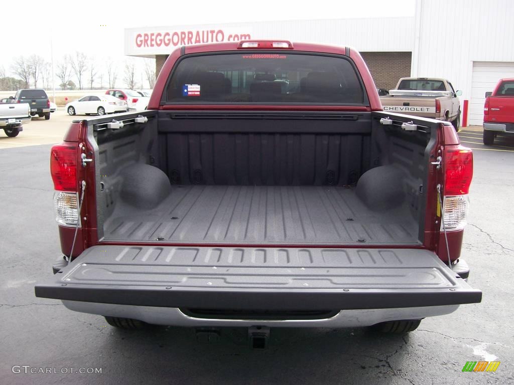 2010 Tundra Limited CrewMax 4x4 - Salsa Red Pearl / Red Rock photo #6
