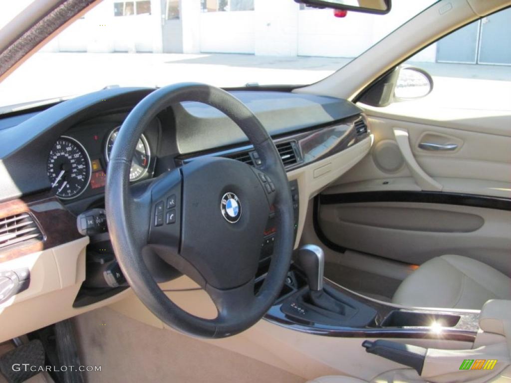 2006 3 Series 330xi Sedan - Alpine White / Beige photo #12