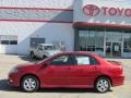 2007 Impulse Red Pearl Toyota Corolla S  photo #2