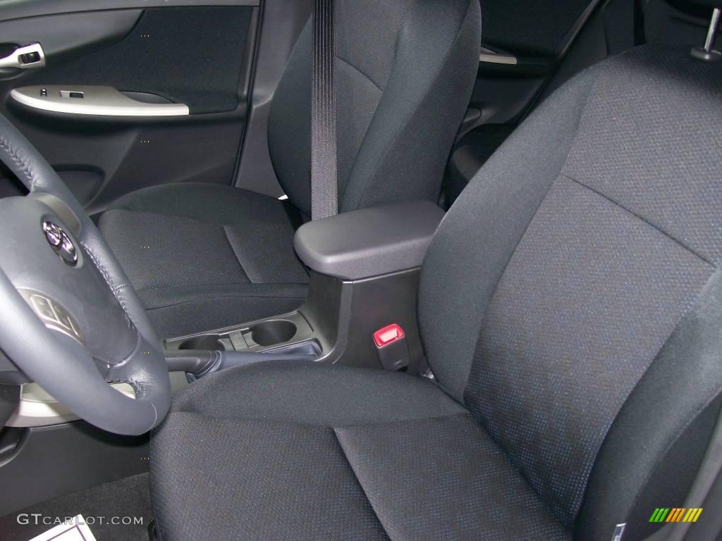 2010 Corolla S - Blue Streak Metallic / Dark Charcoal photo #6