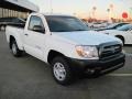 2010 Super White Toyota Tacoma Regular Cab  photo #1